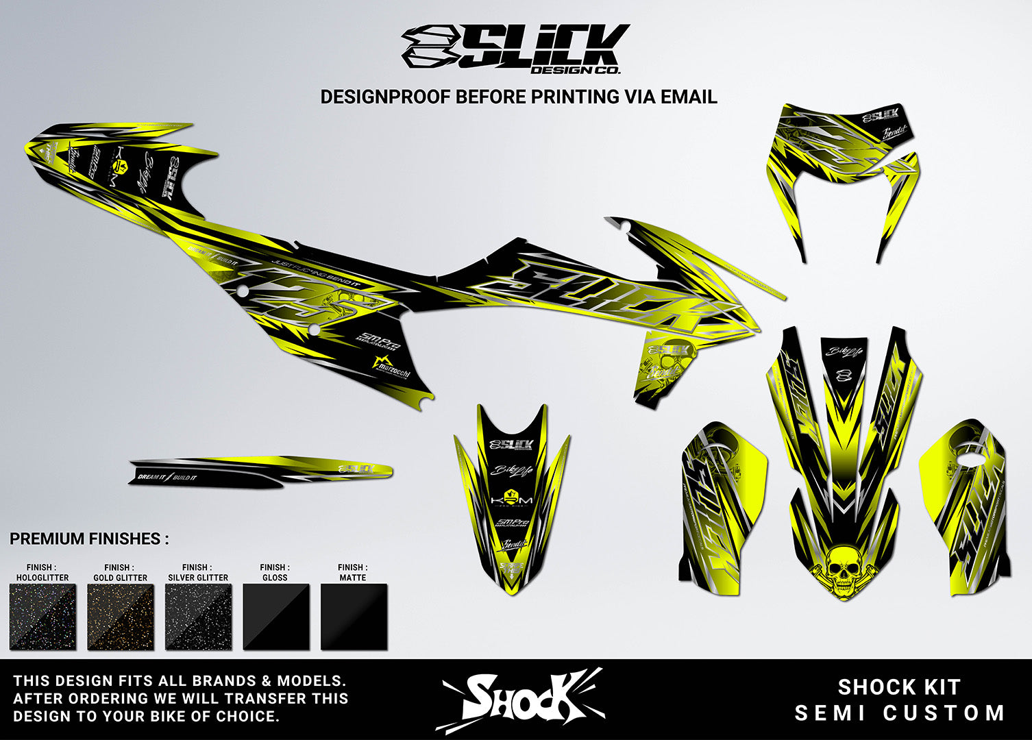 NEW! SHOCK - GRAPHICS KIT