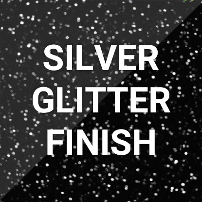 Silver-Glitter Finish