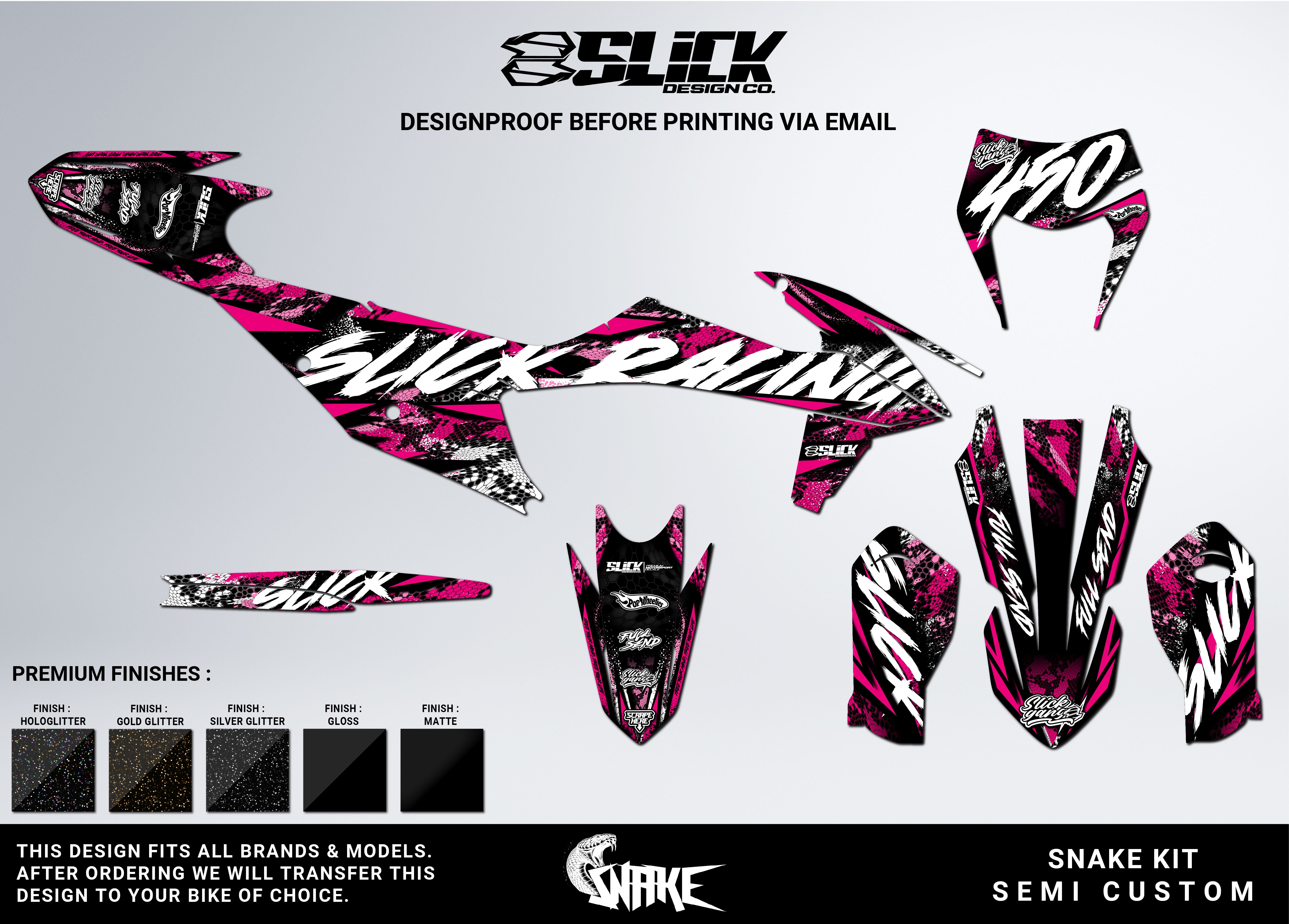 SERPENTE - KIT GRAFICO