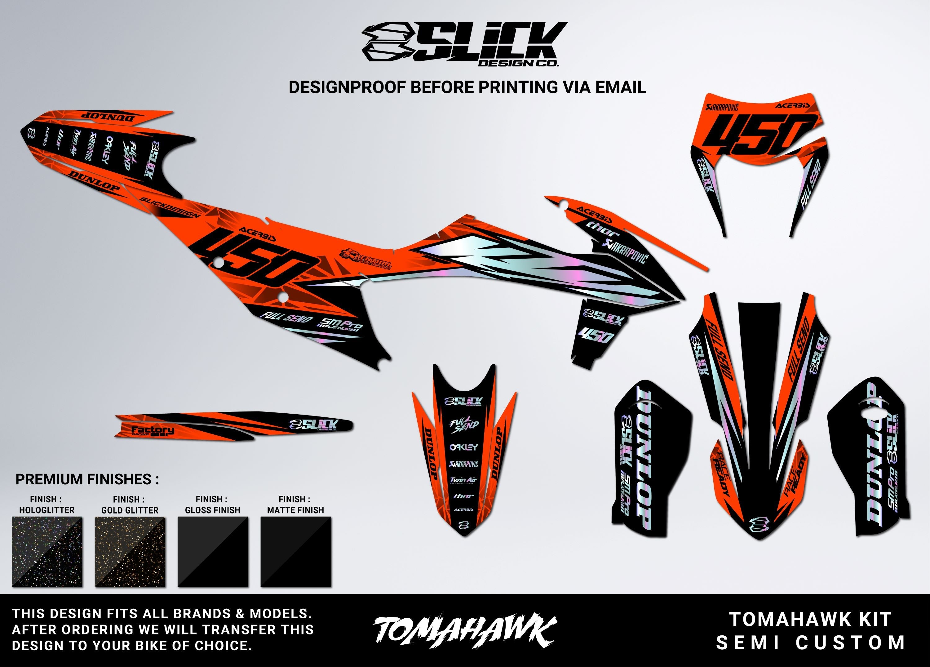 TOMAHAWK - KIT GRAFICO