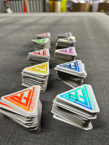 FastProducts Triangle Stickers