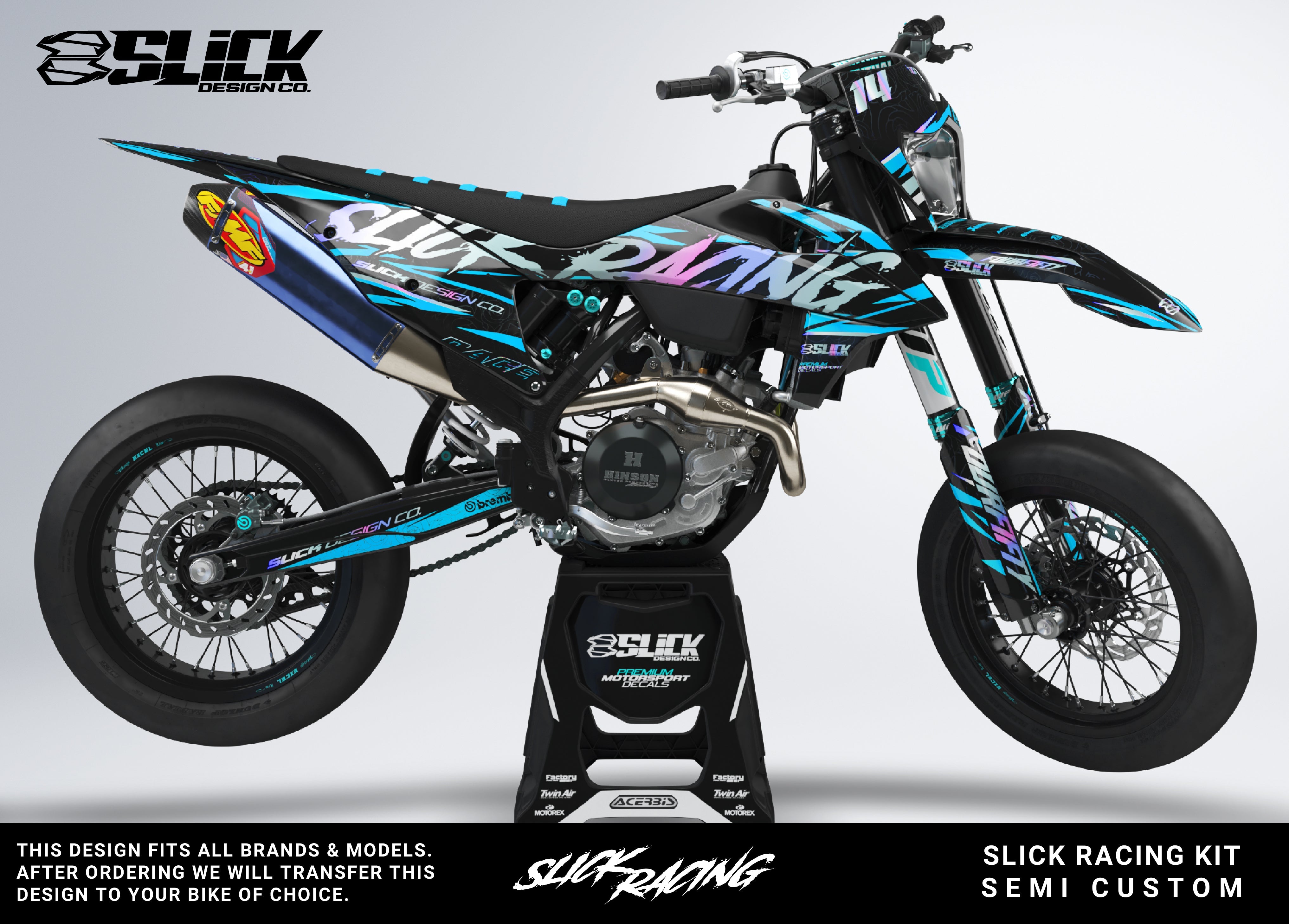 SLICK RACING - KIT GRAFICO