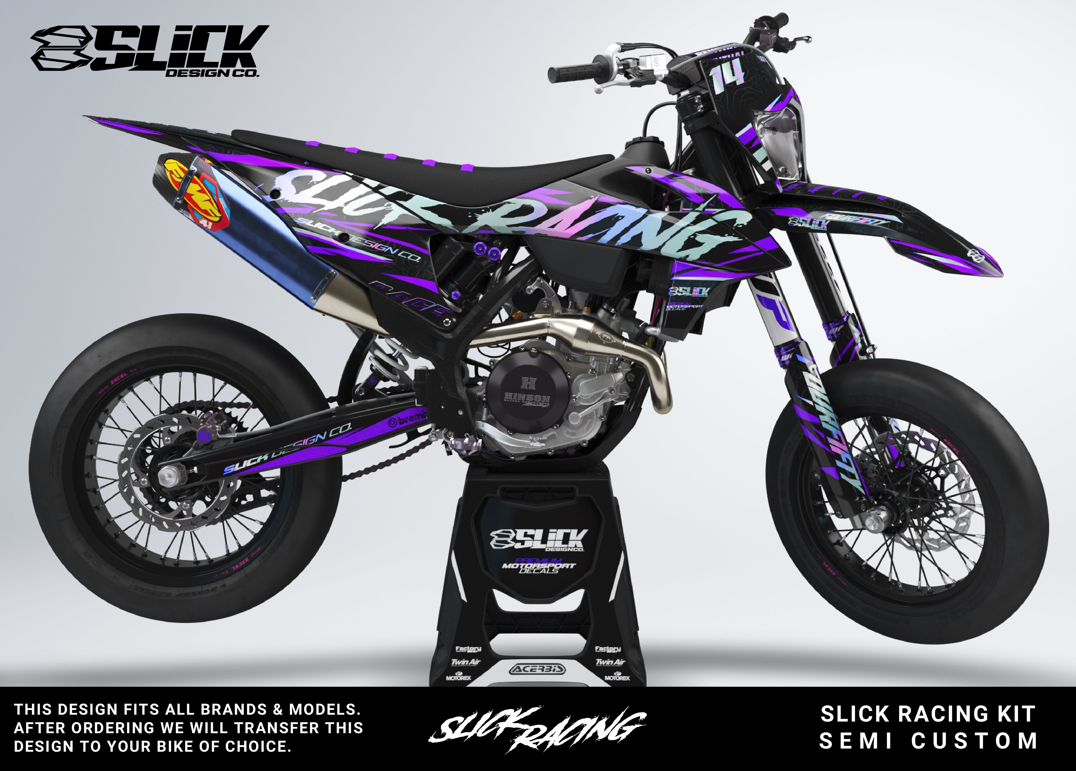 SLICK RACING - KIT GRAFICO