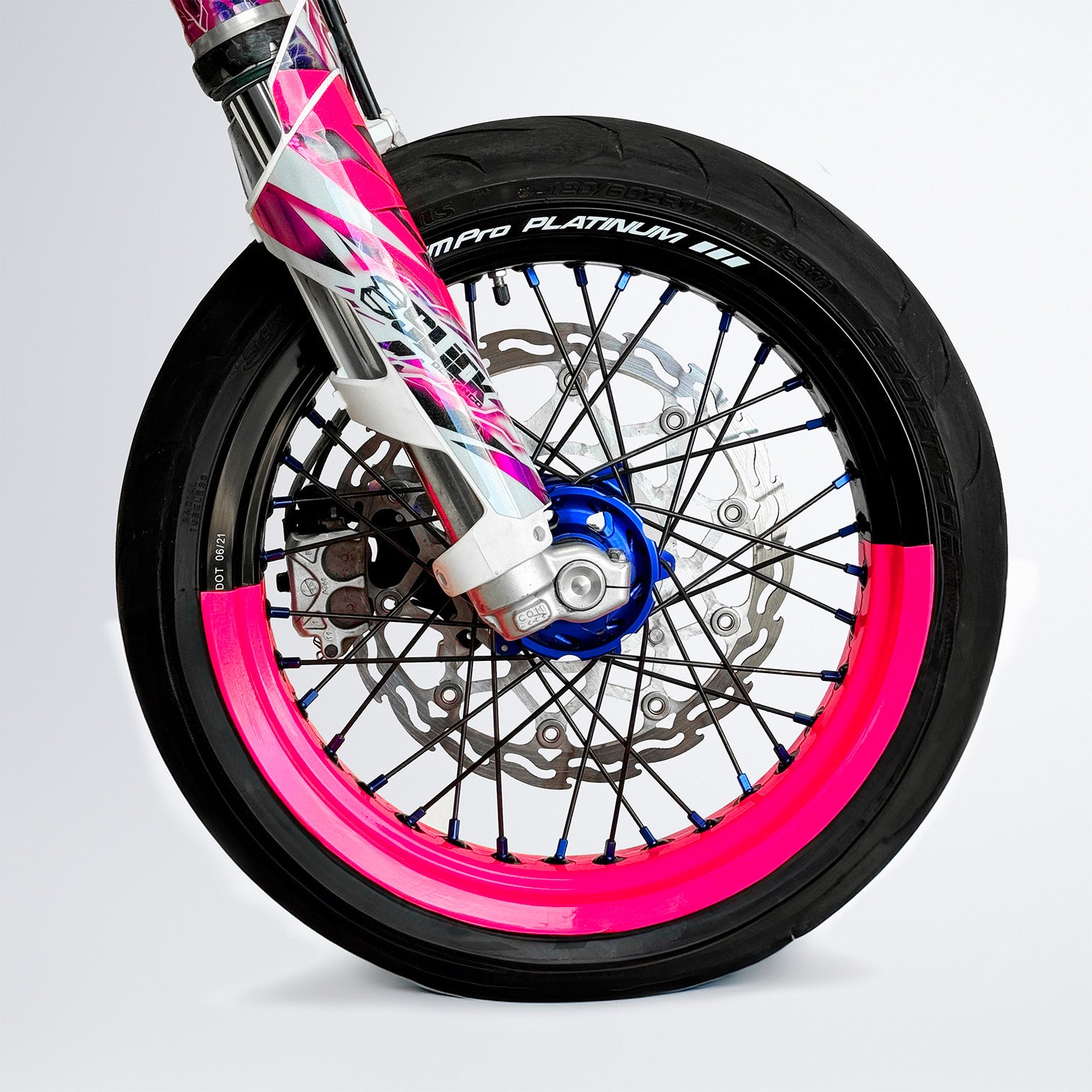 Grafica ruota 50/50 Supermoto